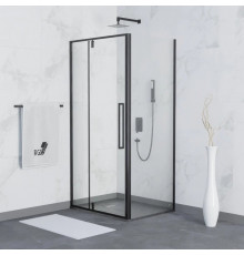 Душевой уголок 120,5х100 см RGW SV-44B (SV-03B+Z-050-3B) Stilvoll 06324420-014 прозрачное