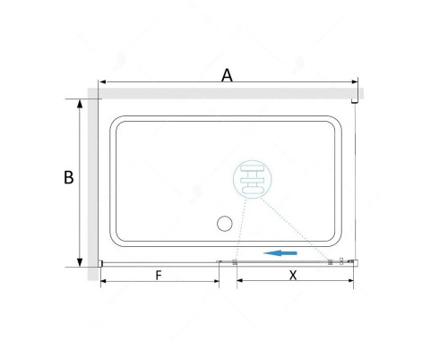 Купить Душевой уголок 120х80 см RGW SV-45 (SV-13+Z-050-2) Stilvoll 06324528-011 прозрачное в магазине сантехники Santeh-Crystal.ru