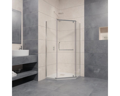 Приобрести Душевой уголок 78,5х78,5 см RGW PA-081 Passage 01088188-21 матовое в магазине сантехники Santeh-Crystal.ru