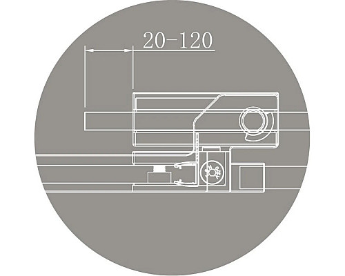 Santeh-Crystal.ru: Душевой уголок 100-110х99,5 см Cezares SLIDER-AH-1-100-100/110-GRIGIO-Cr серое Приобрести Душевой уголок 100-110х99,5 см Cezares SLIDER-AH-1-100-100/110-GRIGIO-Cr серое в магазине сантехники Santeh-Crystal.ru