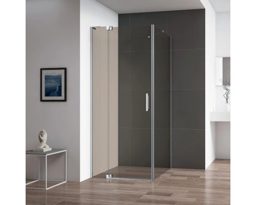 Заказать Душевой уголок 90-100х89,5 см Cezares SLIDER-AH-1-90-90/100-BR-Cr бронза в магазине сантехники Santeh-Crystal.ru