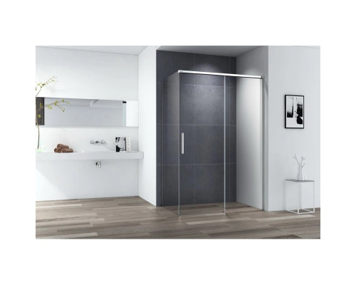 Приобрести Душевой уголок 120х100 см Cezares DUET SOFT-M-AH-1-120/100-C-Cr прозрачное в магазине сантехники Santeh-Crystal.ru