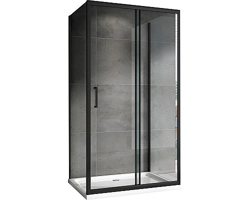 Santeh-Crystal.ru: Душевой уголок 110х70 см Abber Schwarzer Diamant AG30110B-S70B-S70B прозрачное Приобрести Душевой уголок 110х70 см Abber Schwarzer Diamant AG30110B-S70B-S70B прозрачное в магазине сантехники Santeh-Crystal.ru