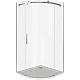 Купить Душевой уголок 90х90 см Good Door Galaxy R-90-C-CH прозрачное в магазине сантехники Santeh-Crystal.ru