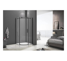 Душевой уголок 100х100 см Good Door Galaxy R-100-C-B прозрачное