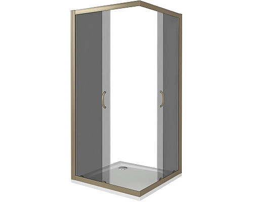 Santeh-Crystal.ru: Душевой уголок 100х100 см Good Door Jazz CR-100-B-BR тонированное Купить Душевой уголок 100х100 см Good Door Jazz CR-100-B-BR тонированное в магазине сантехники Santeh-Crystal.ru