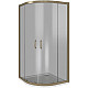 Заказать Душевой уголок 80х80 см Good Door Jazz R-80-B-BR тонированное в магазине сантехники Santeh-Crystal.ru