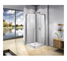 Душевой уголок 80х80 см Good Door Neo CR-80-C-CH прозрачное