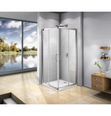 Душевой уголок 80х80 см Good Door Neo CR-80-C-CH прозрачное