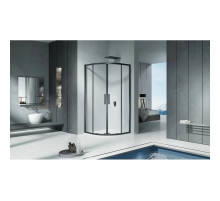 Душевой уголок 90х90 см Good Door Cofe R-90-C-B прозрачное