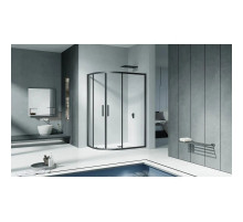 Душевой уголок 120х80 см Good Door Cofe R-120-C-B прозрачное