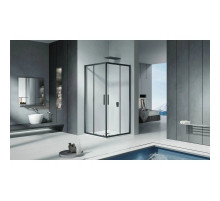 Душевой уголок 100х100 см Good Door Cofe CR-100-C-B прозрачное