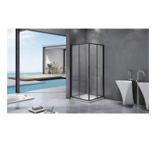 Душевой уголок 80х80 см Good Door Idea CR-80-C-B прозрачное