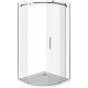 Купить Душевой уголок 100х100 см Good Door Altair R-100-C-CH прозрачное в магазине сантехники Santeh-Crystal.ru