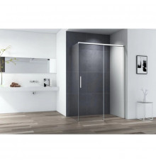 Душевой уголок 130х100 см Cezares DUET SOFT-M-AH-1-130/100-C-Cr прозрачное