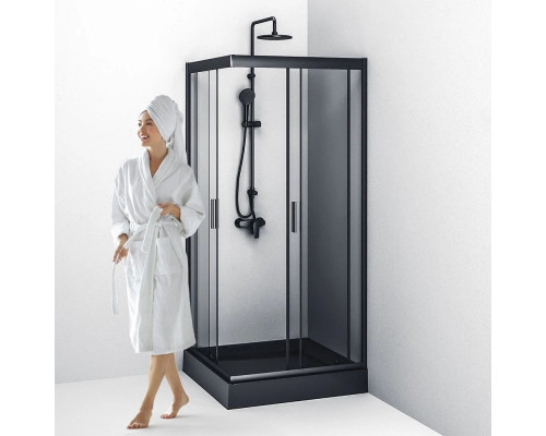 Заказать Душевой уголок 88,8х88,8 см Am.Pm Gem W90G-403-090BT прозрачное в магазине сантехники Santeh-Crystal.ru