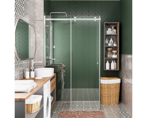 Приобрести Душевой уголок 120х100 см WasserKRAFT Vils 56R10 прозрачное в магазине сантехники Santeh-Crystal.ru