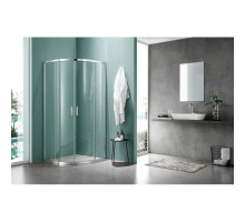 Душевой уголок 100х100 см Aquatek AQ ARI RO 10020CH прозрачное