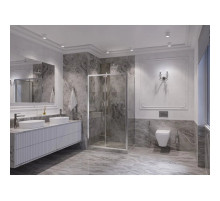 Душевой уголок 130х110 см Ambassador Forsa 17021119AX-110AX прозрачное