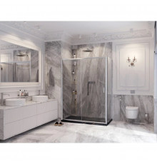 Душевой уголок 160х120 см Ambassador Forsa 17021122AX-120AX прозрачное