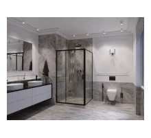 Душевой уголок 100х100 см Ambassador Forsa 17021216AB-100AB прозрачное