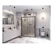 Душевой уголок 150х110 см Ambassador Forsa 17021221AB-110AB прозрачное