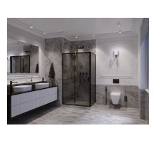 Душевой уголок 120х90 см Ambassador Forsa 17022218ABB-90ABB тонированное