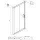 Приобрести Душевой уголок 150х90 см Ambassador Forsa 17022221ABB-90ABB тонированное в магазине сантехники Santeh-Crystal.ru