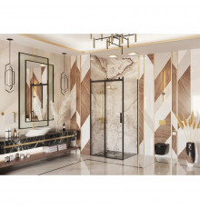 Душевой уголок 120х110 см Ambassador Benefit 19021201HB-110HB прозрачное