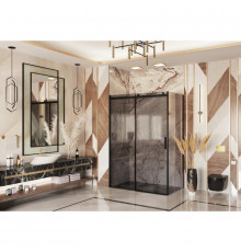 Душевой уголок 150х100 см Ambassador Benefit 19022204HBB-100HBB тонированное