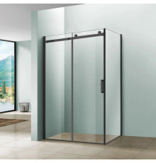 Душевой уголок 120х100 см Vincea Como VSR-1C1012CLB прозрачное
