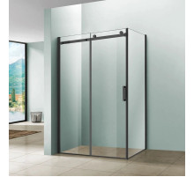 Душевой уголок 130х90 см Vincea Como VSR-1C9013CLB прозрачное