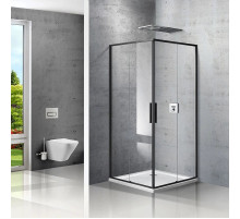 Душевой уголок 89х89 см Vincea Slim VSS-2SL900CLB прозрачное