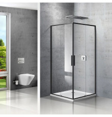 Душевой уголок 89х89 см Vincea Slim VSS-2SL900CLB прозрачное