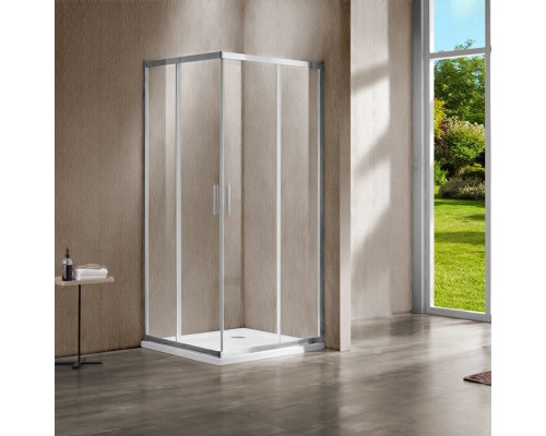 Приобрести Душевой уголок 90х90 см Vincea Garda VSS-1G900CL прозрачное в магазине сантехники Santeh-Crystal.ru