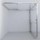 Приобрести Душевой уголок 90х90 см Vincea Garda VSS-1G900CL прозрачное в магазине сантехники Santeh-Crystal.ru