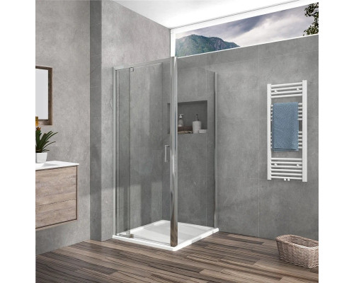 Заказать Душевой уголок 68,6-78,6х80 см Vincea Intra VSR-1I708080CL прозрачное в магазине сантехники Santeh-Crystal.ru