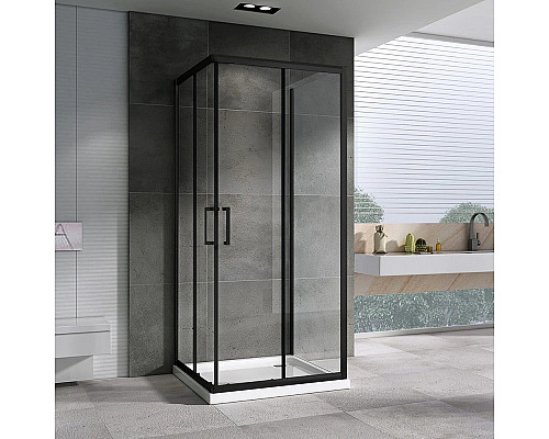 Santeh-Crystal.ru: Душевой уголок 90х90 см Abber Schwarzer Diamant AG02090B-S90B прозрачное Приобрести Душевой уголок 90х90 см Abber Schwarzer Diamant AG02090B-S90B прозрачное в магазине сантехники Santeh-Crystal.ru