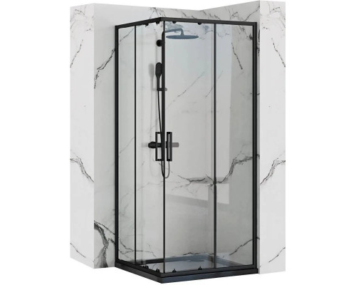 Приобрести Душевой уголок 88х88 см Rea Punto REA-K4801 прозрачное в магазине сантехники Santeh-Crystal.ru