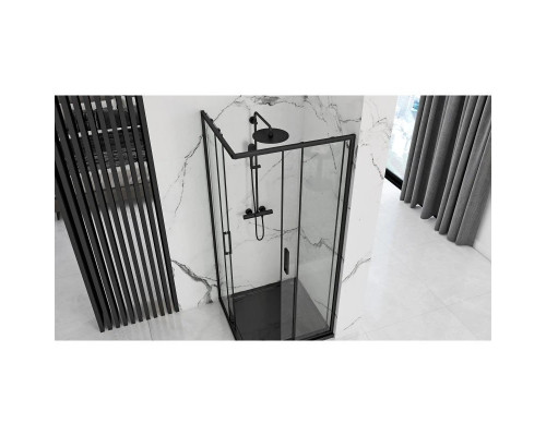 Приобрести Душевой уголок 88х88 см Rea Punto REA-K4801 прозрачное в магазине сантехники Santeh-Crystal.ru