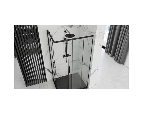 Приобрести Душевой уголок 98х78 см Rea Punto REA-K4806 прозрачное в магазине сантехники Santeh-Crystal.ru