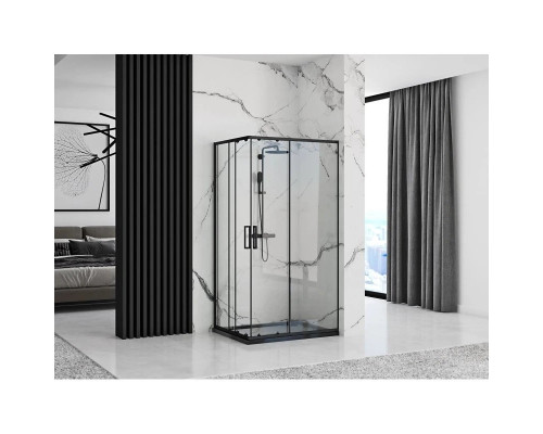 Приобрести Душевой уголок 98х78 см Rea Punto REA-K4806 прозрачное в магазине сантехники Santeh-Crystal.ru