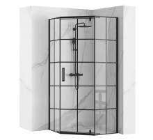 Душевой уголок 80х80 см Rea Hex REA-K8969 прозрачное
