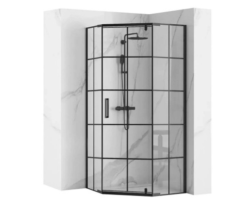 Приобрести Душевой уголок 90х90 см Rea Hex REA-K8979 прозрачное в магазине сантехники Santeh-Crystal.ru