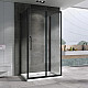 Заказать Душевой уголок 160х85 см Abber Schwarzer Diamant AG30160BH-S85B-S85B прозрачное в магазине сантехники Santeh-Crystal.ru