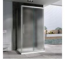 Душевой уголок 130х75 см Abber Schwarzer Diamant AG30130MH-S75M-S75M матовое