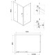 Приобрести Душевой уголок 120х90 см Niagara NG-42-12AG-A90G прозрачное в магазине сантехники Santeh-Crystal.ru