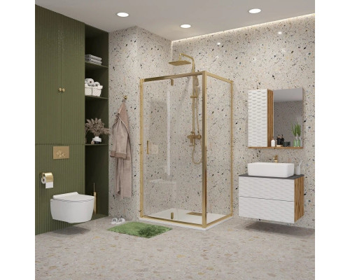 Заказать Душевой уголок 90х70 см Niagara NG-43-9AG-A70G прозрачное в магазине сантехники Santeh-Crystal.ru