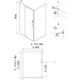 Заказать Душевой уголок 120х80 см Niagara NG-43-12AG-A80G прозрачное в магазине сантехники Santeh-Crystal.ru
