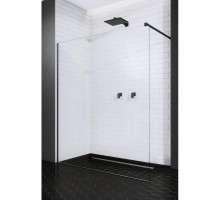 Неподвижная перегородка Radaway Modo New Black II 140 прозрачное